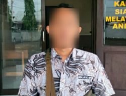 Aniaya Rekannya Sendiri Sesama Mekanik Handphone, A Diamankan Resmob Polsek Matuari