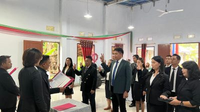 Resmi Dilantik, 11 PKD se-Kecamatan Ratahan Diminta Menyesuaikan Tugas