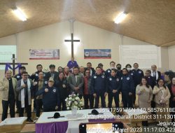 Pengurus Panji Yosua GMIM Nazareth Oarai Jepang, Resmi Dilantik Panglima James Sumendap
