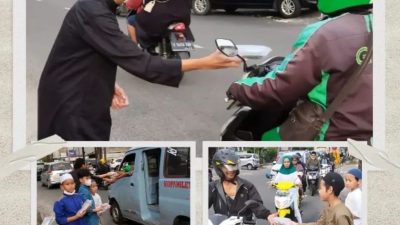 Pembagian Takjil On The Road Murid SDIT Ar Rahmah Jakarta