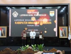 Kepemimpinan Bupati James Sumendap dan Wakil Bupati Jesaja Legi Pemkab Mitra Raih Opini WTP Ke-8 Secara Berturut