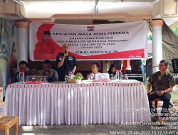 Reses Pertama, Semuel Montolalu Dibanjiri Aspirasi Warga Bentenan Raya