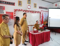 Sekda Mitra David Lalandos Buka Pelaksanaan Ujian Ahir Tingkat SMP