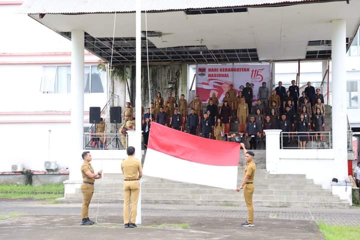 Wabup Jesaya Jouke Legi Irup Hari Kebangkitan Nasional di Kabupaten Minahasa Tenggara