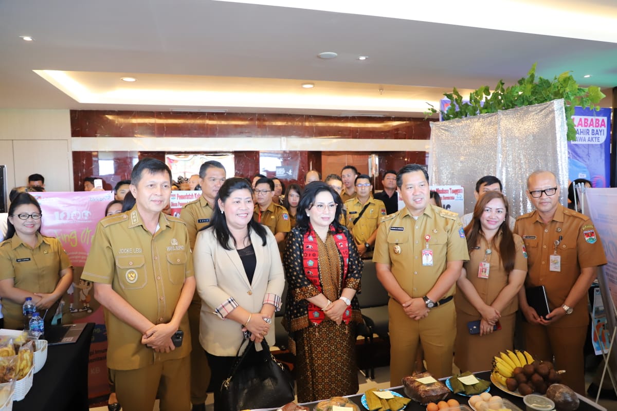 Wakili Bupati Mitra, Wabup Jesaja Jocke Legi Hadiri Penilaian Kinerja Percepatan Penurunan Stunting