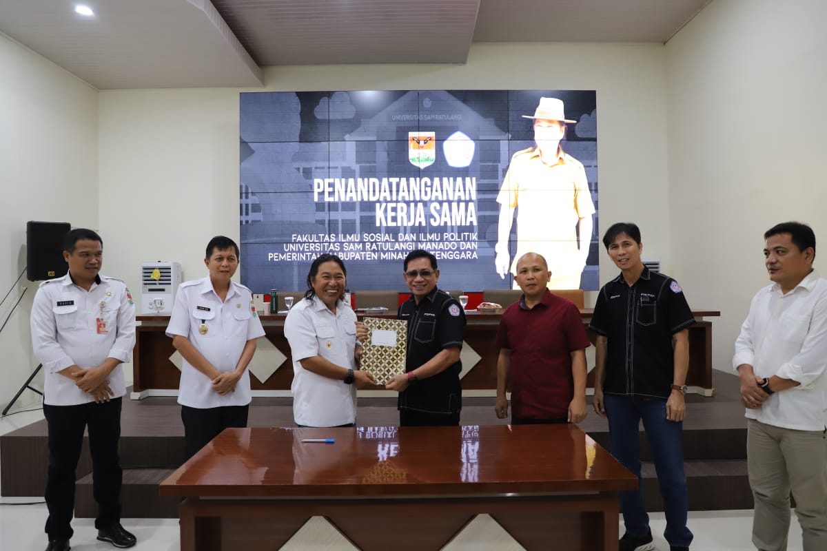 Bupati Mitra Jalin Kerjasama Dengan Pimpinan Fisip Unsrat, Ini Kata James Sumendap?