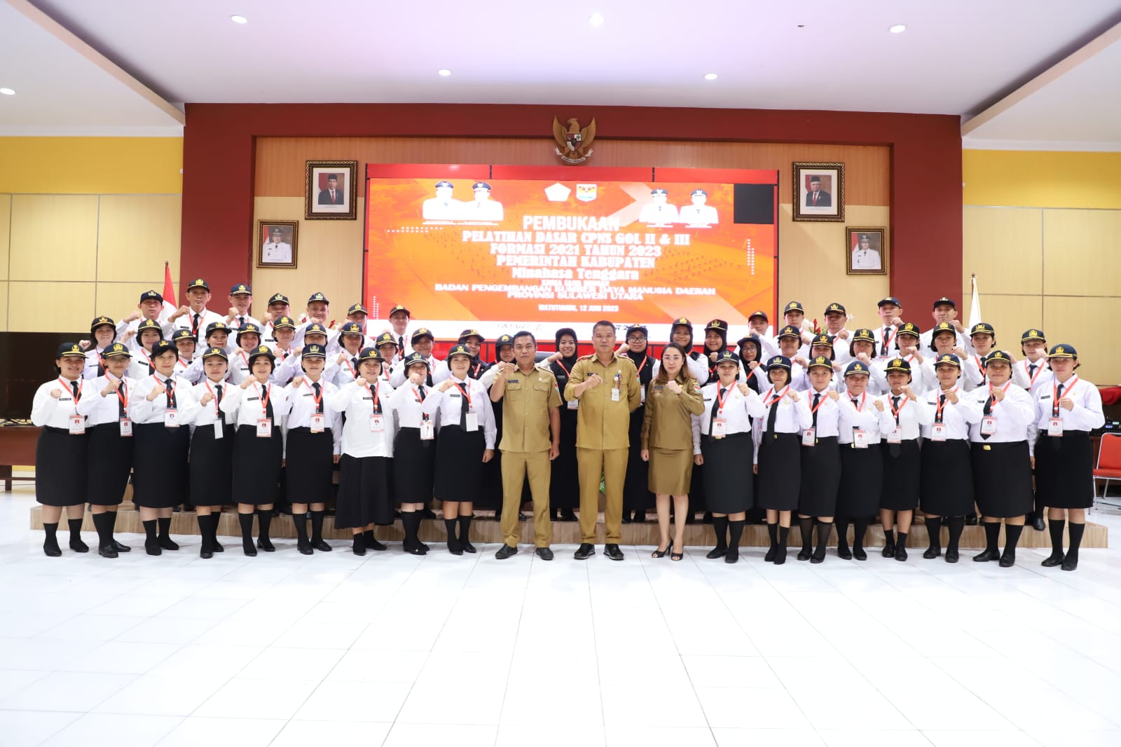 53 CPNS Mitra ikuti Latsar Tahun 2023, Sekda David Lalandos: Kebersamaan Untuk Saling Mengenal