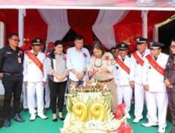 Bupati James Sumendap Hadiri Perayaan HUT ke-99 Desa Kalait Raya