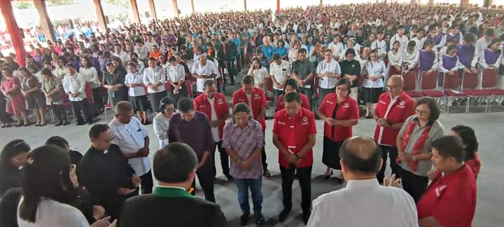 Ketua Sinode GMIM dan Ribuan Pendeta Utus Bupati James Sumendap Ke Senayan