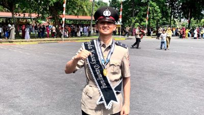 Kusay Daumpung Anak Seorang Nelayan Boltim Resmi Dilantik Jadi Polisi