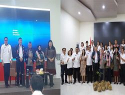 Wakili Bupati James Sumendap, Wabup Mitra Terima Kunjungan Kerja Bupati Kabupaten Parigi Moutong