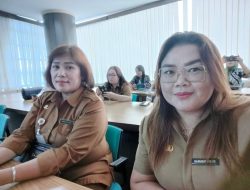 Kadis Silvia Makaenas Menghadiri Workshop dan Pengukuhan Serikat Perusahan Pers