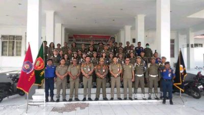 Kasat Pol-PP dan Jajaran Ucapkan Terima Kasih Atas Kepemimpinan James Sumendap