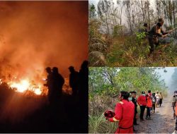 Karhutla Kawasan Hutan Lindung Gunung Soputan, Pemkab Mitra Berlakukan Tanggap Darurat
