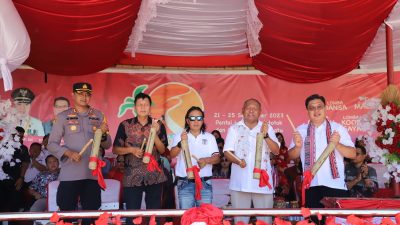 Akhir Kepemimpinan James Sumendap, Pemkab Mitra Sukses Gelar Festival Benlak 2023