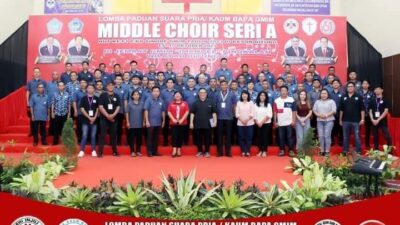 Tim Paduan Suara PKB GMIM Victory Sentrum Dame Tosuraya Sukses Raih Nilai Gold di HUT PKB GMIM ke-61