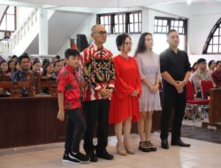 Pj Bupati Mitra Beserta Keluarga Terima Pengutusan Menjadi Anggota Jemaat Luar Biasa di Jemaat GMIM Sentrum Dame Tosuraya