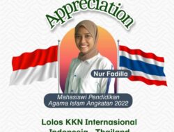 Rektor Univa Labuhanbatu Hantarkan Mahasiswanya KKN Ke Negara Thailand