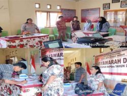 Pemdes Bentenan Indah Gelar Musdes dan Penetapan RKP Desa Tahun 2024