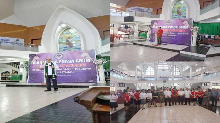 Penuh Hikmat, Jemaat GMIM Gelar Ibadah Doa Puasa Rayon Mitra di Wilayah Ratahan