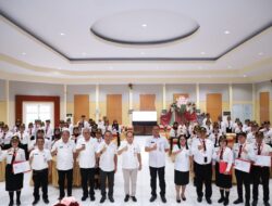 Sekda Lalandos Menghadiri Penutupan Latsar CPNS Mitra Golongan ll dan lll Formasi 2021 Tahun 2023