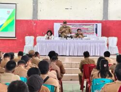 Wakili Bupati, Janni Rolos Buka Secara Resmi Sosialisasi Program BPJS Ketenagakerjaan Kepada 135 Hukum Tua se-Mitra