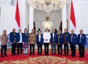 Presiden Joko Widodo Terima Pengurus PWI Pusat di Istana Merdeka