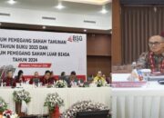 Pj Bupati Mitra Ronald Sorongan Mengikuti RUPS Tahun 2023 BSG