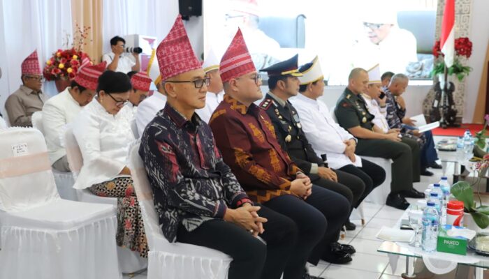 Pj Bupati Mitra Ronald Sorongan Hadiri HUT ke-559 Kabupaten Kepulauan Sangihe