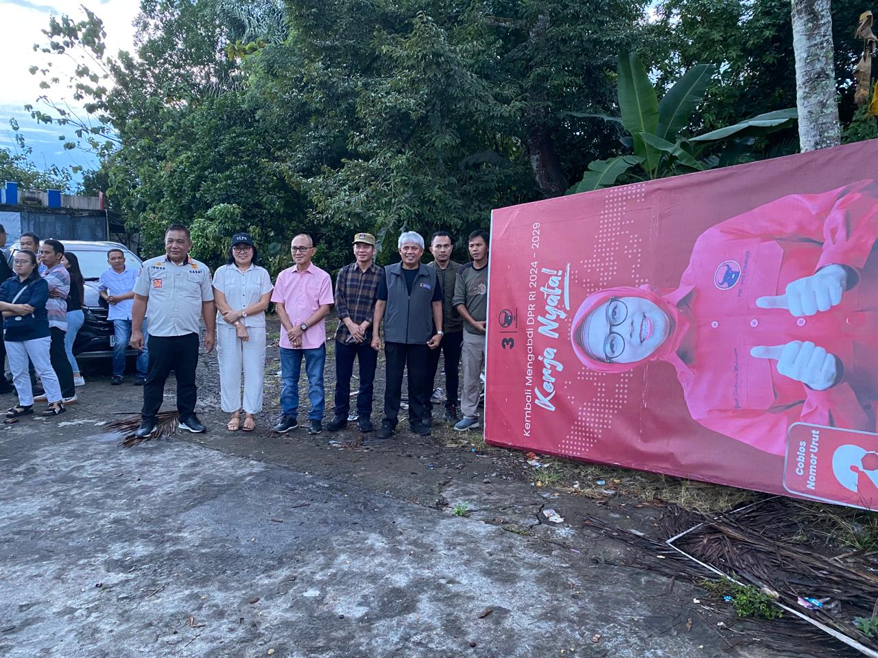 KPU Mitra Gandeng Bawaslu Bersama Pemkab Gelar Penertiban APK Secara Simbolis
