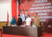 Ketua DPRD Kotamobagu Hadiri Pelantikan Pejabat Pimpinan Tinggi Pratama Lingkup Pemkot