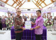 Ronald Sorongan Resmi Dilantik Ketum Panitia Paskah Lansia Sinode GMIM Rayon XIII Minahasa Tenggara