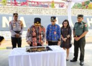 Kunker Perdana di Polres Mitra, Kapolda Sulut Resmikan Lapangan Apel dan Olahraga Wicaksana Laghawa