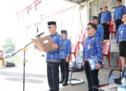 Pj Bupati Ronald Sorongan Irup Apel KORPRI ASN Kabupaten Mitra