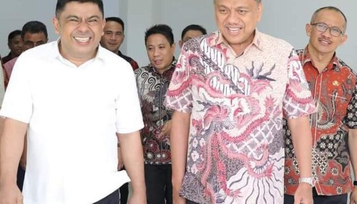 Ketua DPRD Kotamobagu Dampingi Gubernur SULUT Hadiri Peresmian Gedung Infeksus Center RSUD Kotamobagu