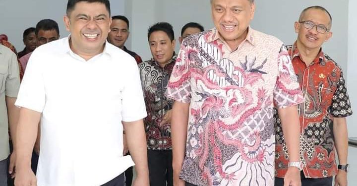 Ketua DPRD Kotamobagu Dampingi Gubernur SULUT Hadiri Peresmian Gedung Infeksus Center RSUD Kotamobagu