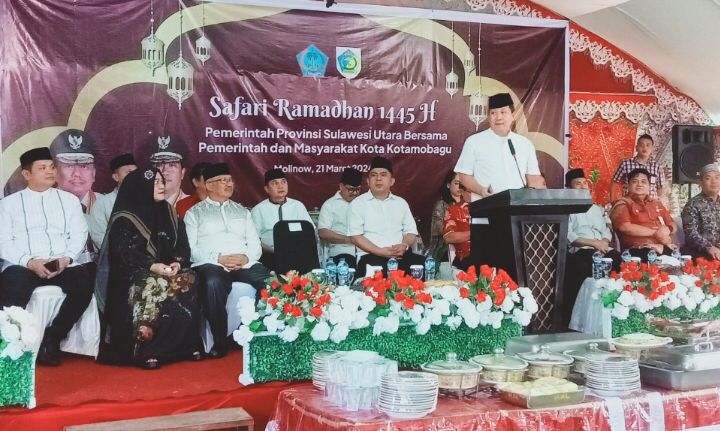 Ketua DPRD Meidy Makalalag Sambut Kunjungan Wagub Steven Kandouw Safari Ramadhan