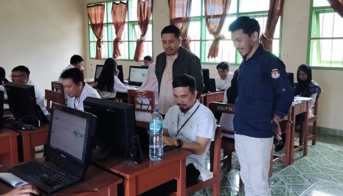 KPU Boltim Gelar Ujian CAT Untuk Seleksi PPK Pilkada 2024