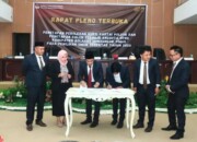 KPU Boltim Resmi Tetapkan Anggota DPRD Boltim Terpilih untuk Periode 2024-2029