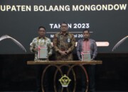 Boltim di Bawah Kepemimpinan Sam Sachrul Mamonto Raih Opini WTP ke-11 dari BPK-RI