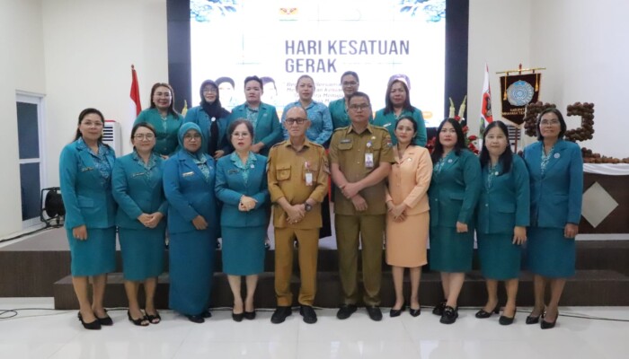 PJ Bupati Mitra Ronald Sorongan Hadiri Peringatan Hari Kesatuan Gerak PKK ke-52