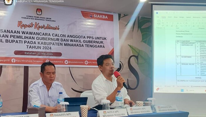 KPU Mitra Gelar Seleksi Wawancara 730 Calon Anggota PPS