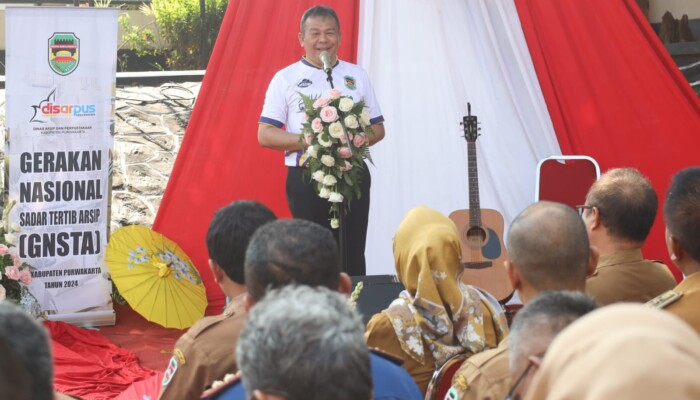 Pemkab Purwakarta Luncurkan Gerakan Nasional Sadar Tertib Arsip