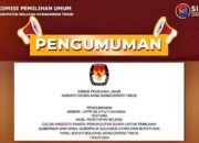 KPU Boltim Umumkan 243 Nama Anggota PPS Terpilih pada Pilkada 2024