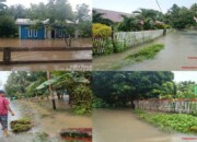 Hujan Deras, Sejumlah Rumah dan Sekolah di Minanga Timur Tergenang Air