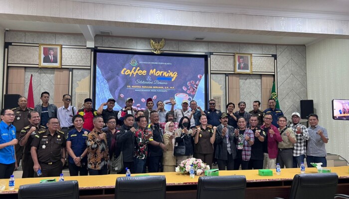 Kejari Purwakarta Gelar Coffee Morning, Kepala Kejaksaan Tekankan Pentingnya Sinergi dengan Media