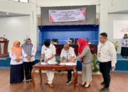 BSG Cabang Tutuyan Teken Kerjasama Non-Tunai Dana BOS dengan Dinas Pendidikan Boltim