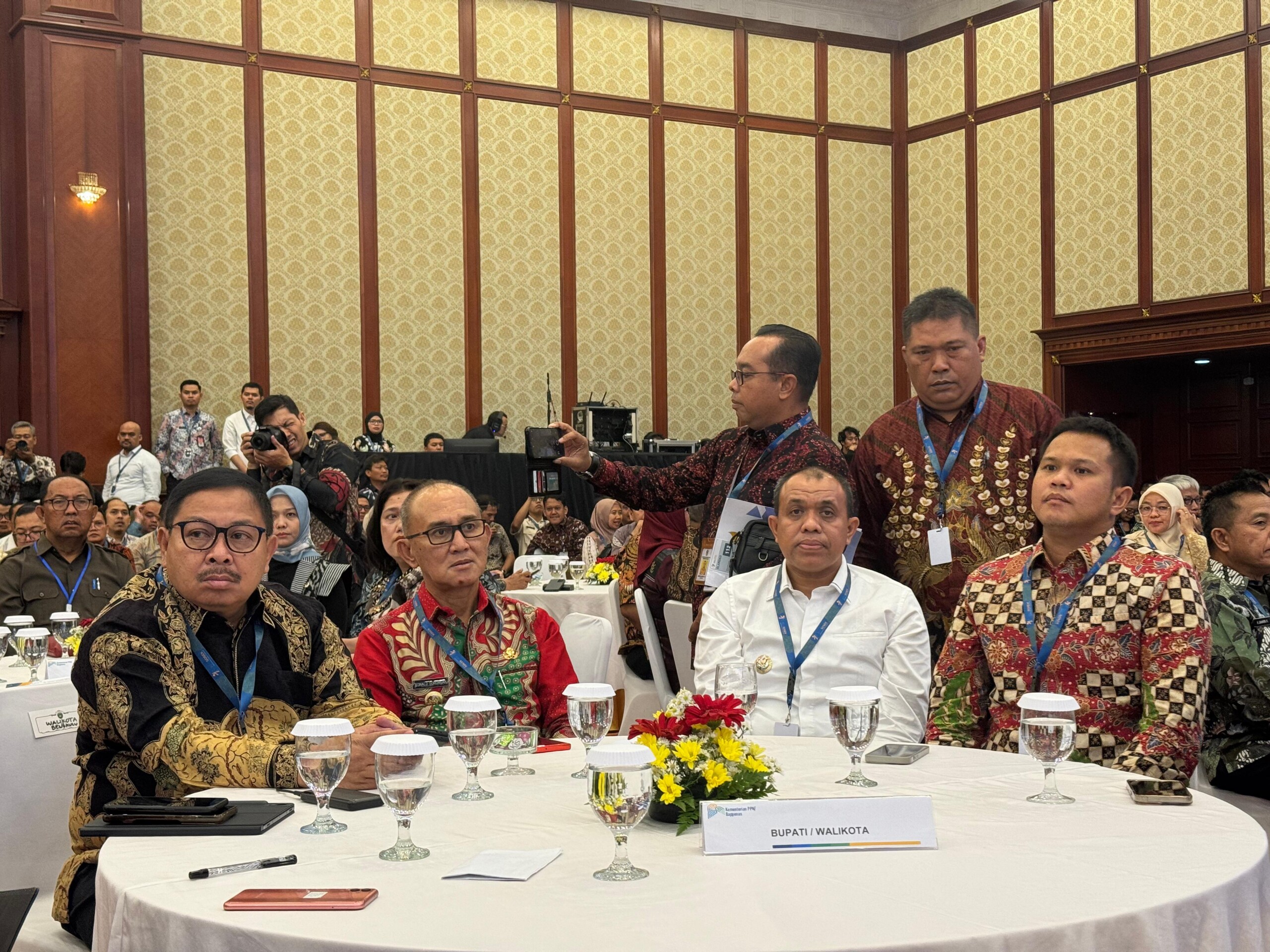Pj Bupati Mitra Hadiri Peluncuran Kolaborasi Sistem Data Registrasi Sosial Ekonomi