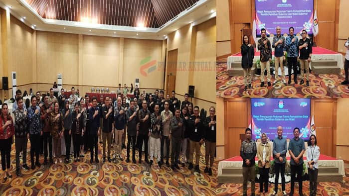 KPU Sulut Gelar Rapat Penyusunan Pedoman Teknis Pemutakhiran Data Pemilih