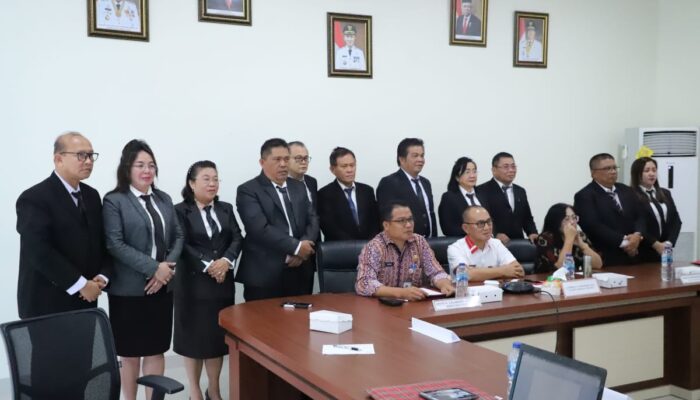 Pj Bupati Ronald Sorongan Buka Uji Kompentensi Pejabat Pimpinan Tinggi Pratama